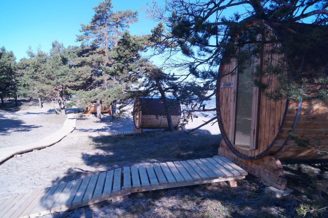 Kempings Saulesmajas Kolka Extérieur photo